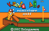 Krazy Ace - Miniature Golf Title Screen